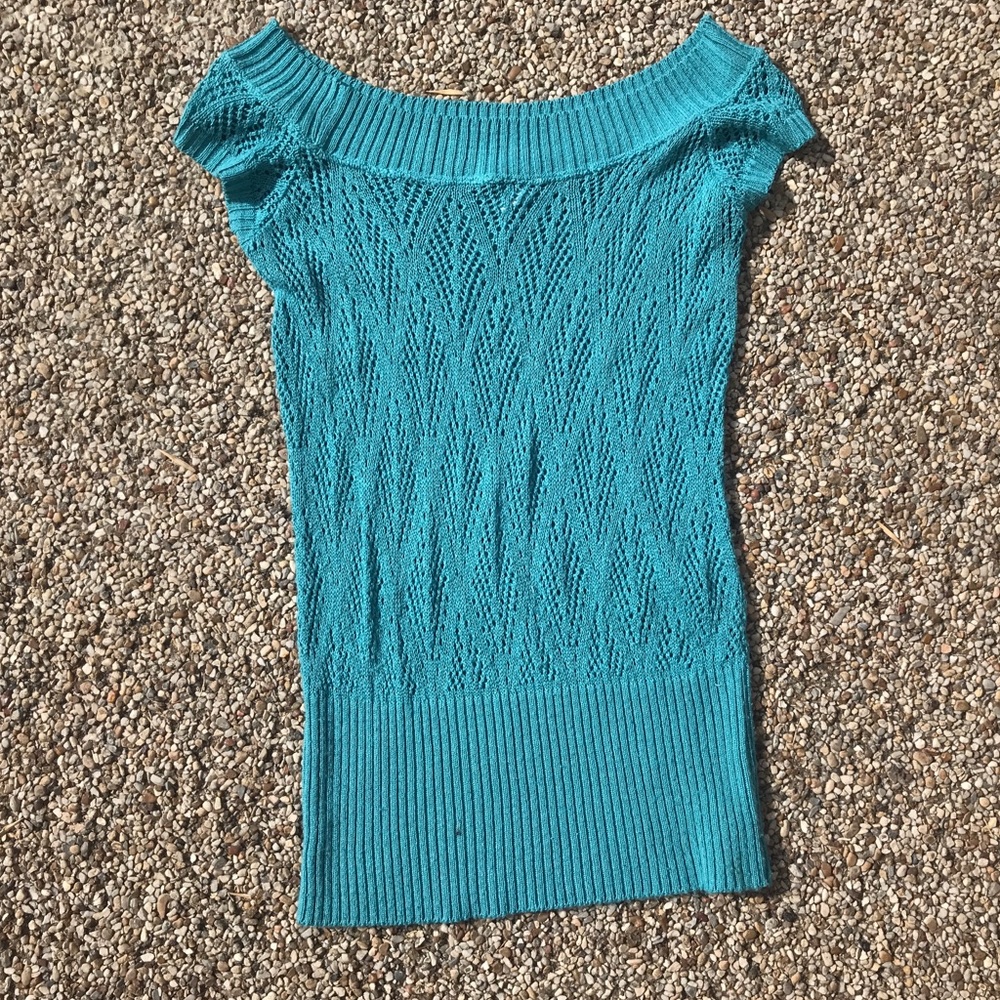 Off shoulder sweater